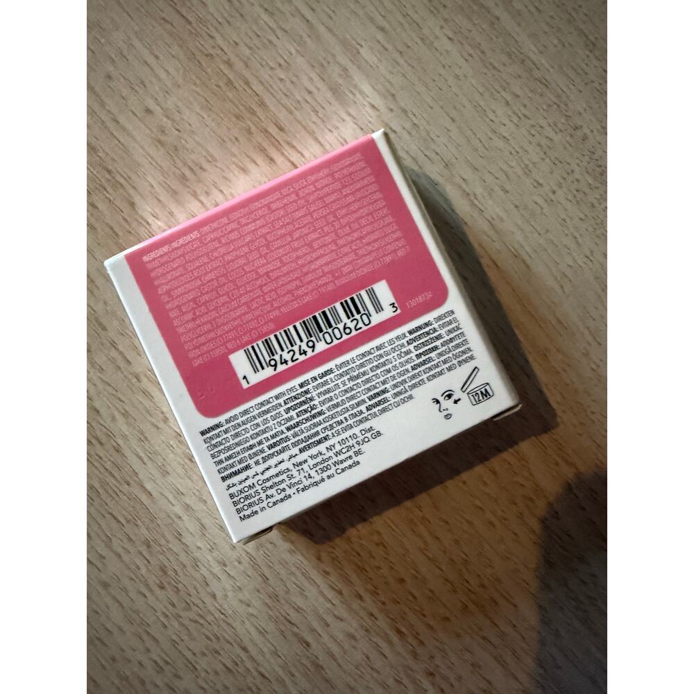 $28 New Buxom Plump Shot Peptide Plumping Cream Blush - Tickled Pink - Picture 5 of 5